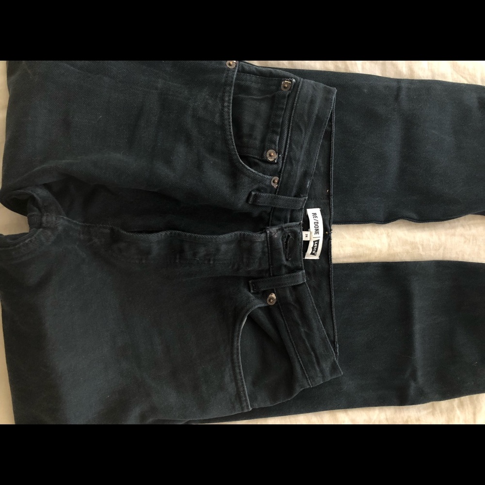 REDONE - high rise anckle crop - SIZE 24